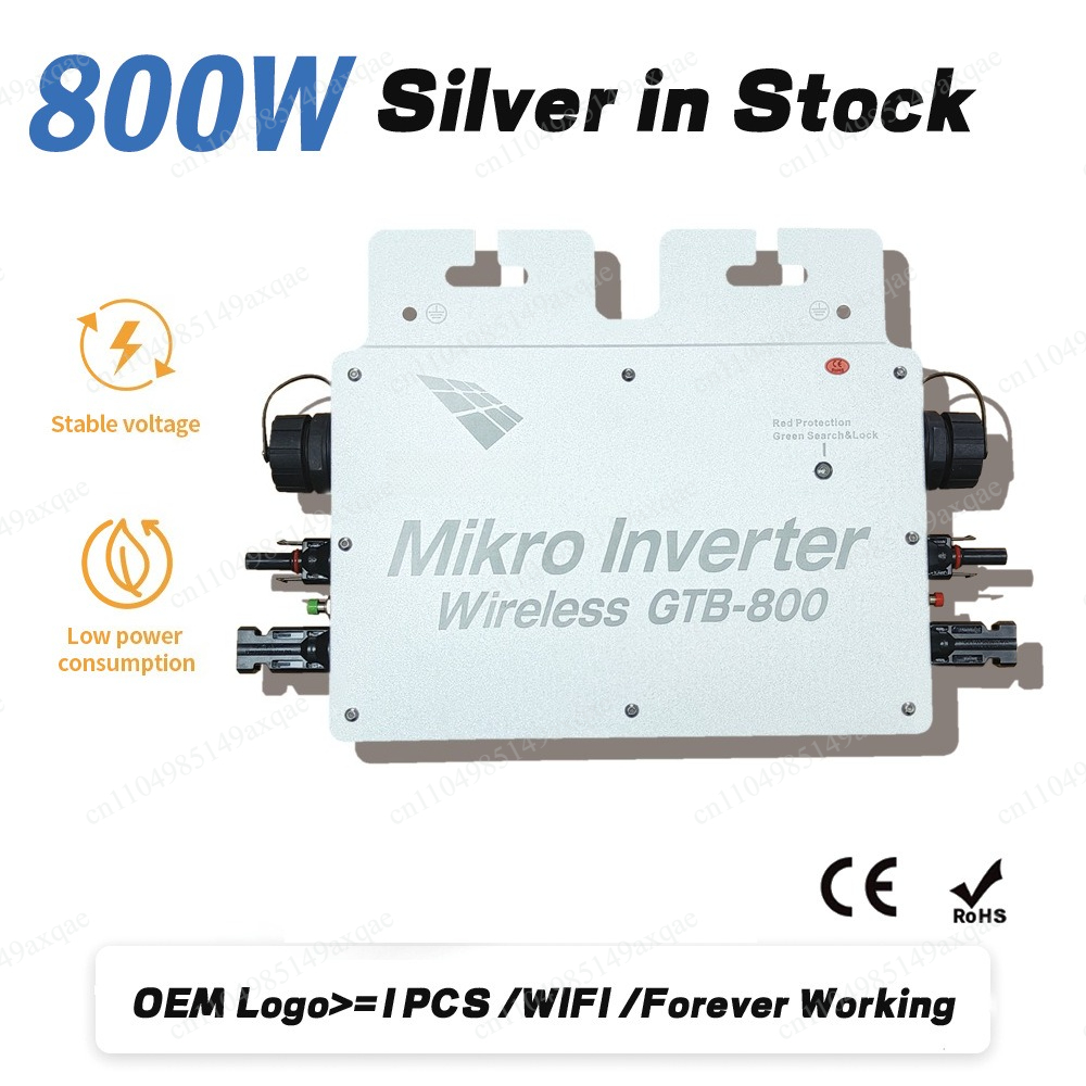 Grid Tie Micro Inverter - Graffiti WIFI 600W Netgekoppelde Omvormer, Aansluiting