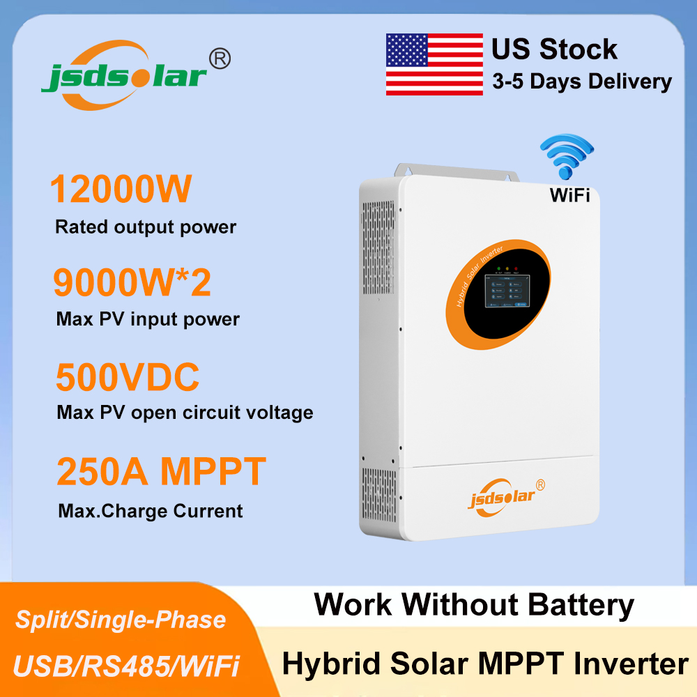 Flexible Solar Panel - Jsdsolar 12KW 48V Hybride Solar Inverter
