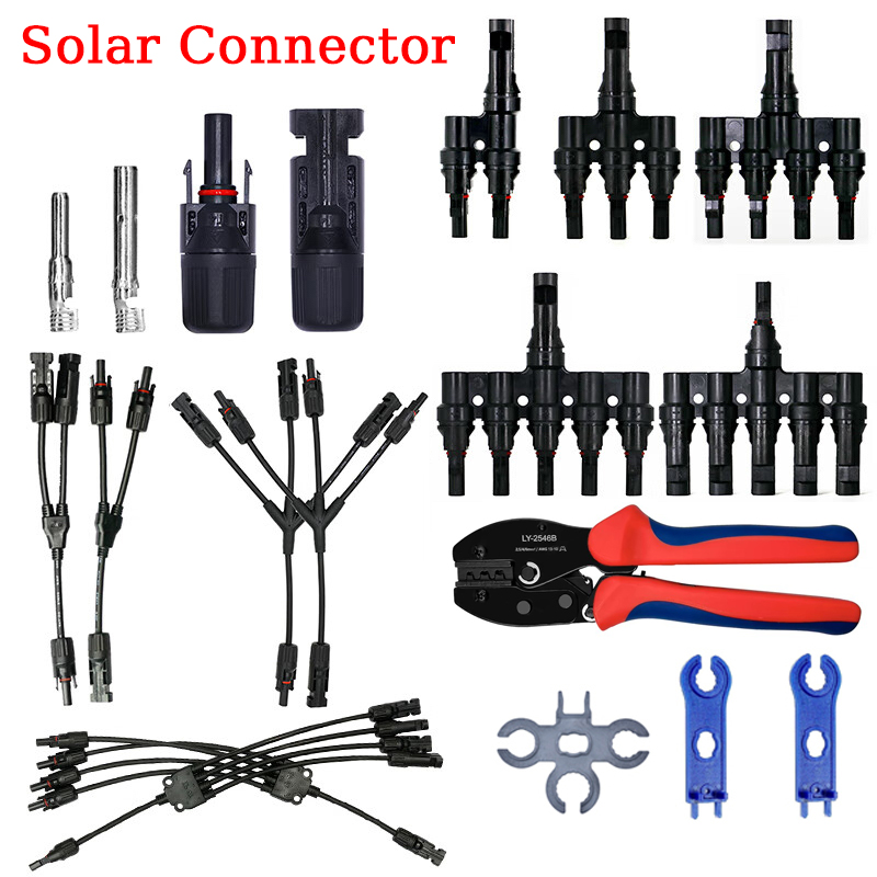 Solar Cable Mc4 Connector - Solar PV-connector 1000V 30A T Type