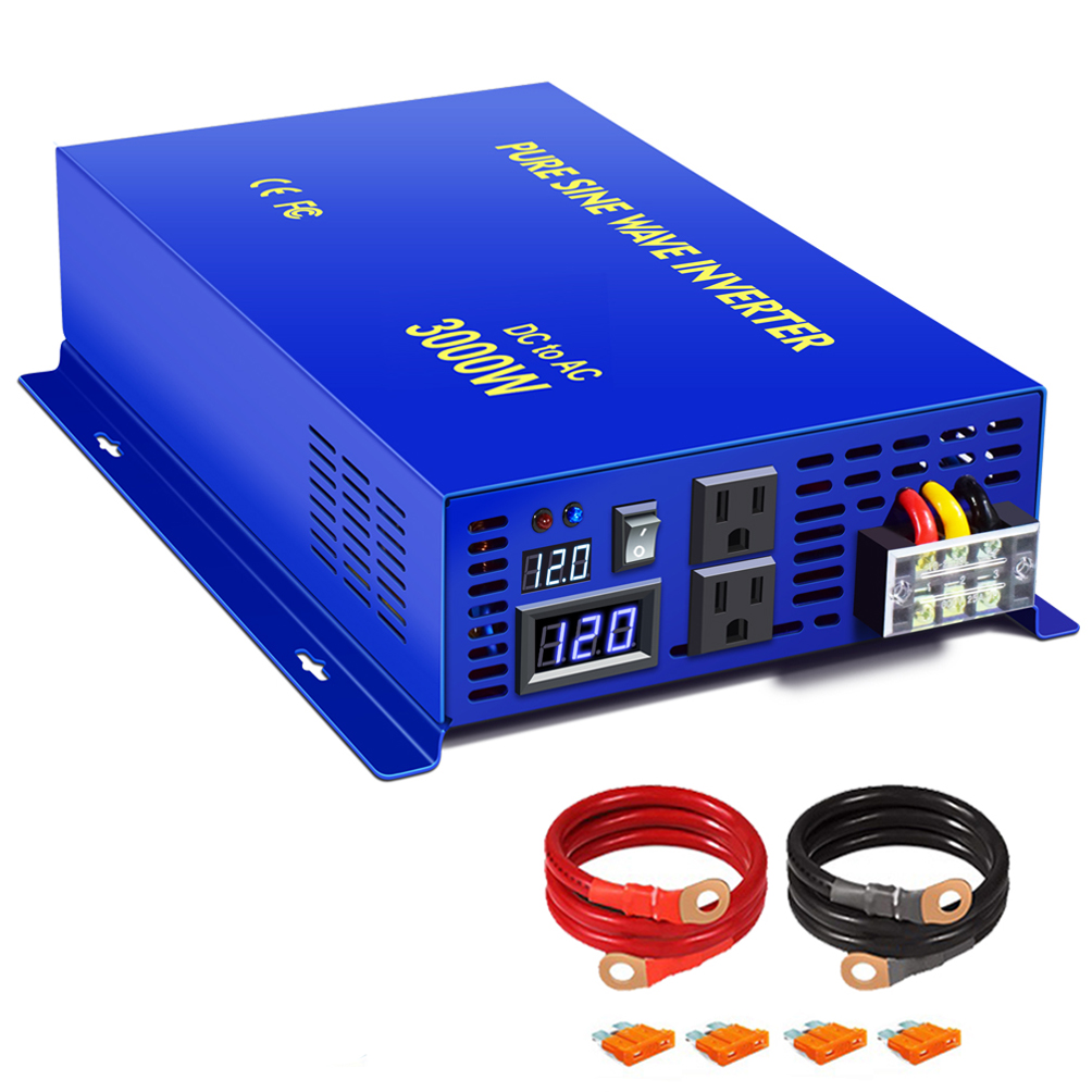Pure Sine Wave Inverter - 2026 Hot Sale WZRELB 3000W Auto-