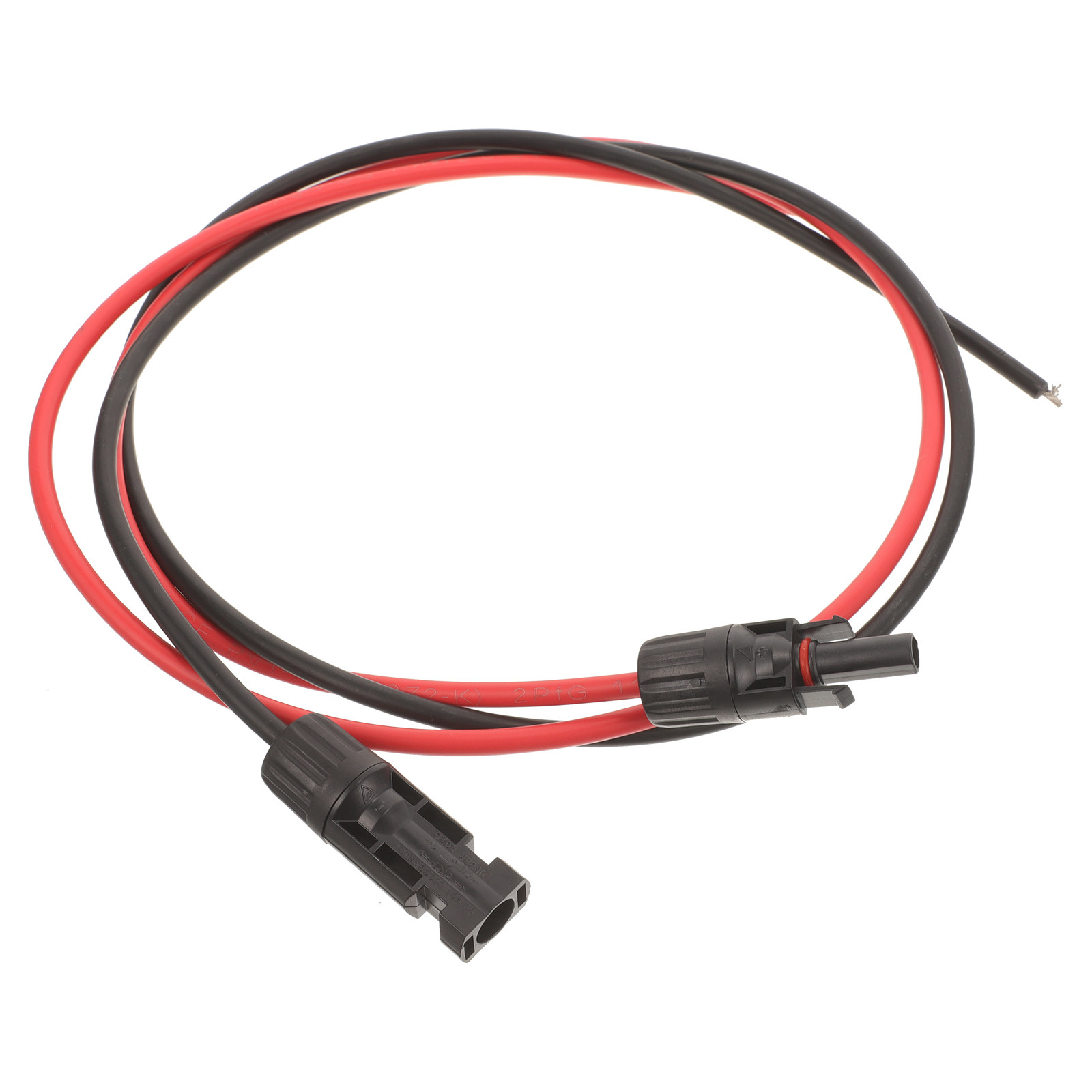 Solar Cable Mc4 Connector - 2 stuks zonne-connector kabel compatibel met