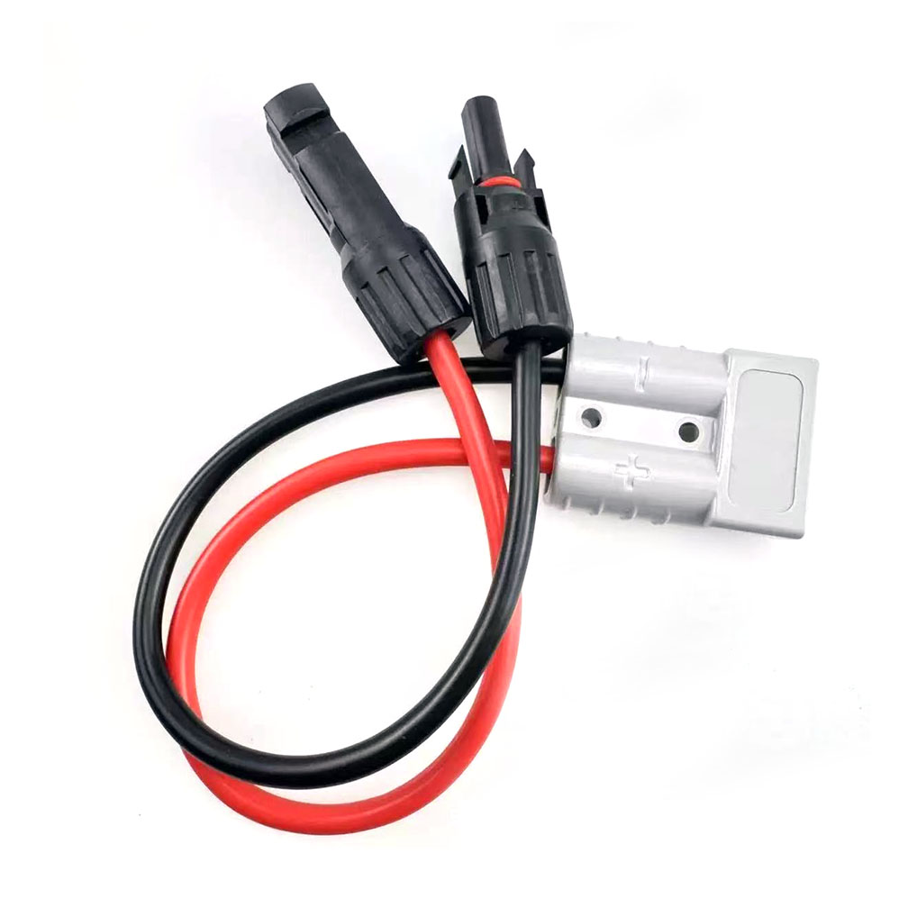 Solar Cable Mc4 Connector - 50A Voor Anderson Plug Connector Naar
