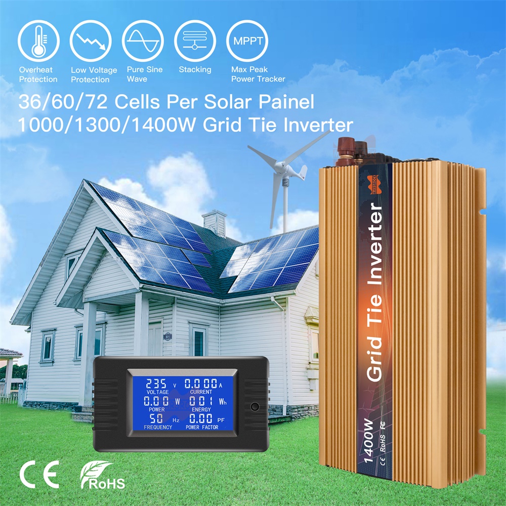 1000-1400W Grid Tie Micro Sola - Grid Tie Micro Inverter recensie en prijs