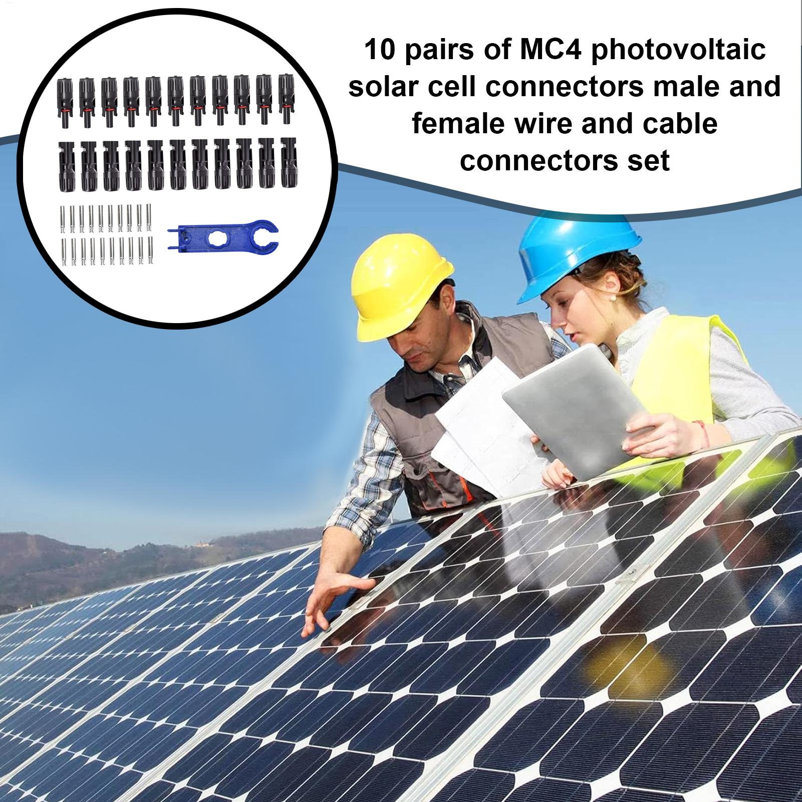 10 Paar MC4 Fotovoltaïsche Sol - Solar Cable Mc4 Connector recensie en prijs