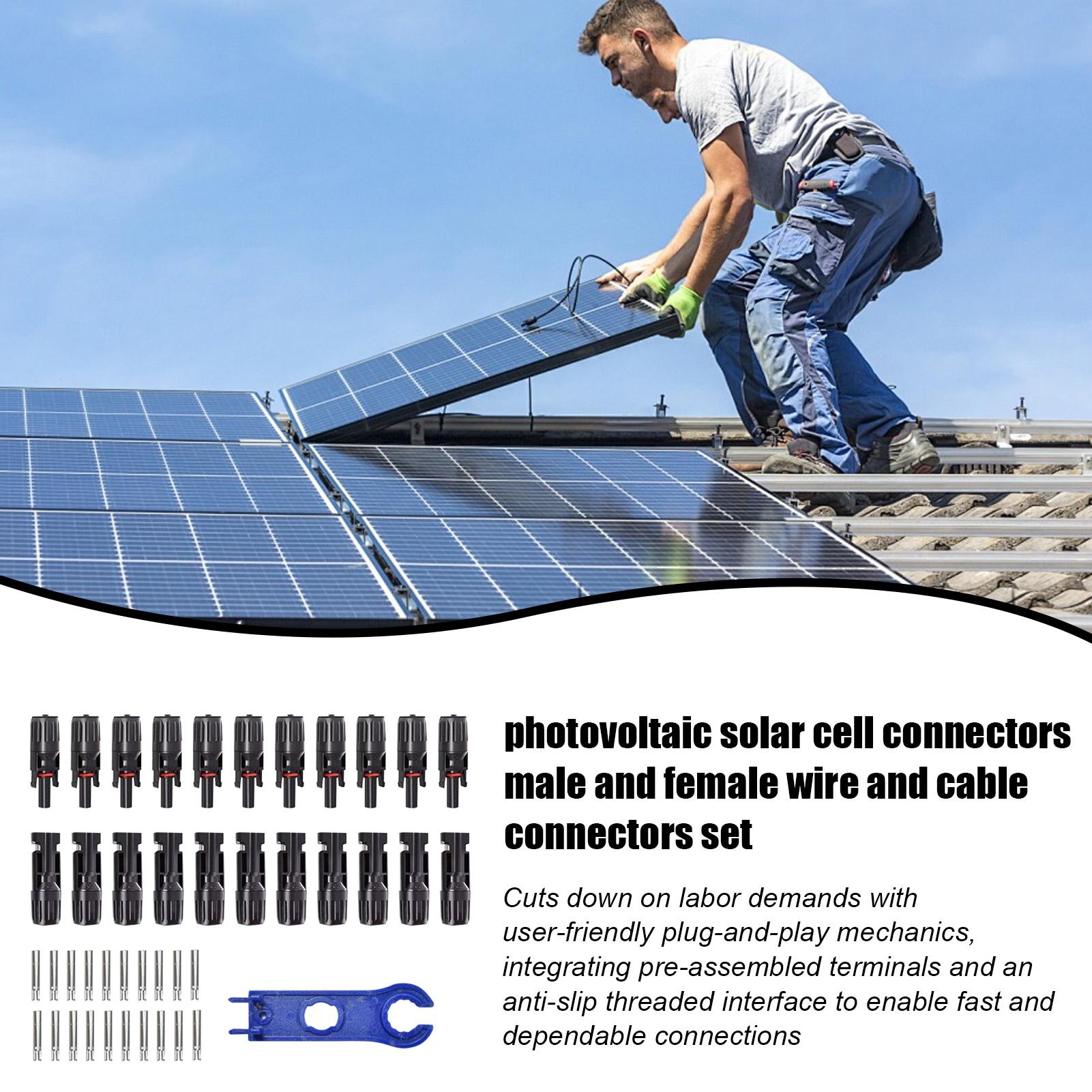 10 Paar MC4 Fotovoltaïsche Sol - Solar Cable Mc4 Connector recensie en prijs