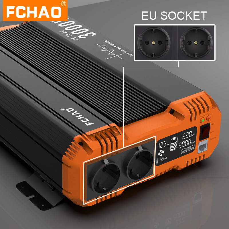 Zuivere sinusgolf off-grid omv - Pure Sine Wave Inverter recensie en prijs