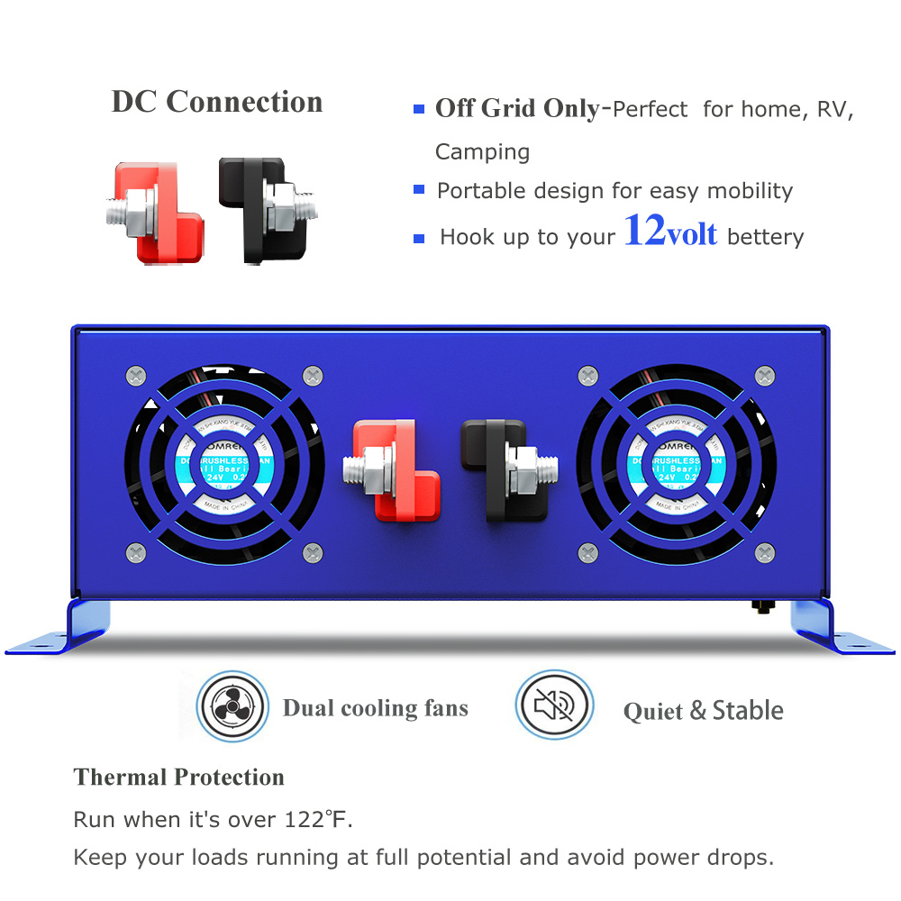 2026 Hot Sale WZRELB 3000W Aut - Pure Sine Wave Inverter recensie en prijs