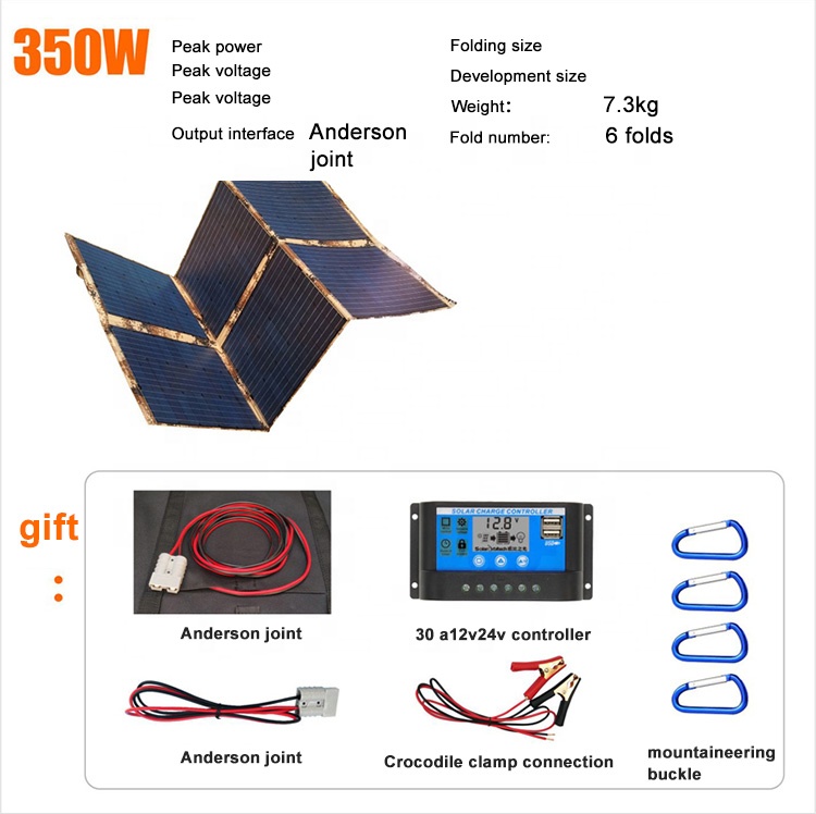 350W flexibel monokristallijn  - Flexible Solar Panel recensie en prijs