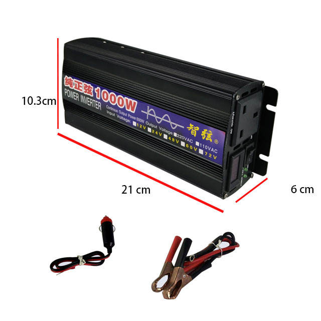 Zuivere Sinus Inverter 1000W 5 - Pure Sine Wave Inverter recensie en prijs