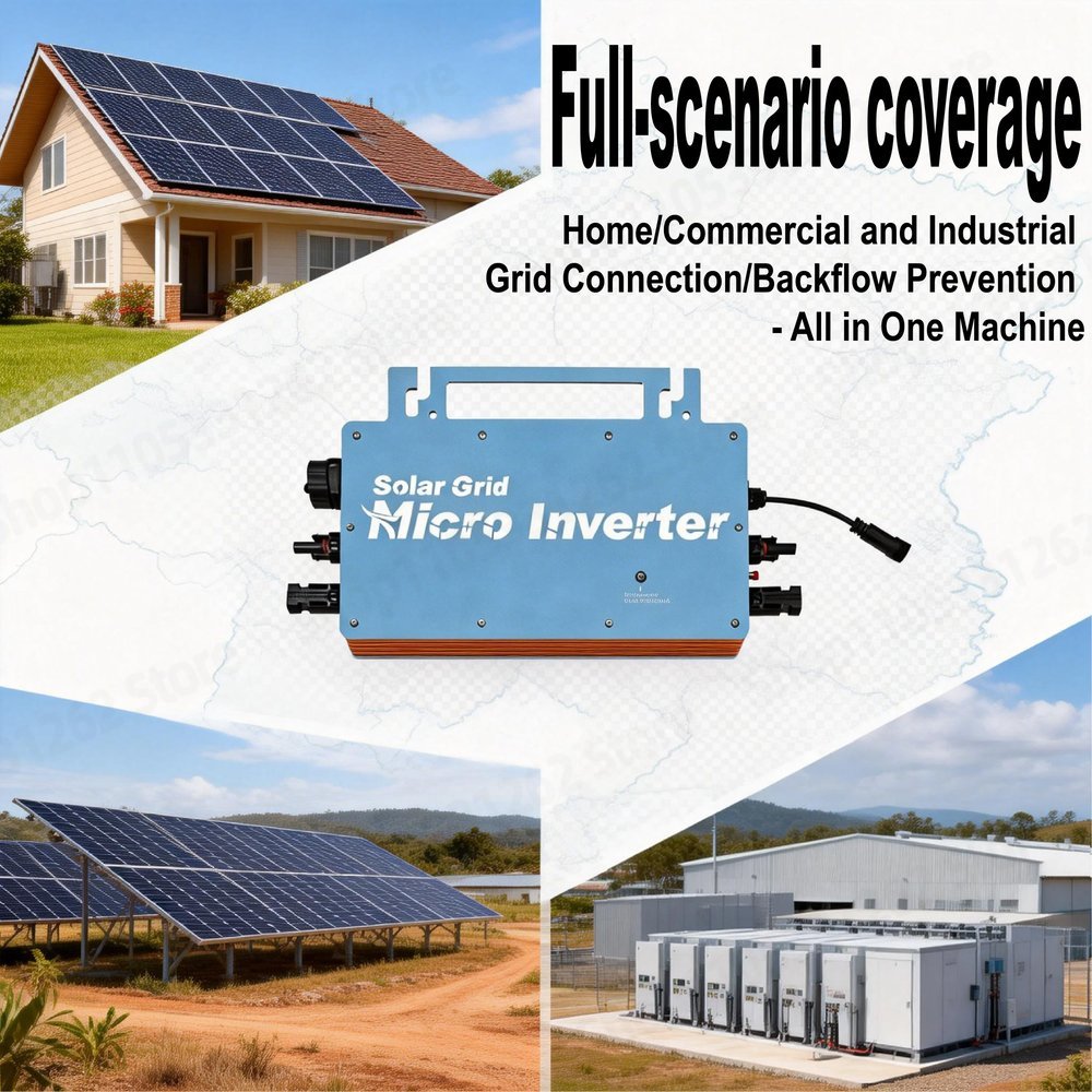 Micro-omvormer 1200W netgekopp - Grid Tie Micro Inverter recensie en prijs