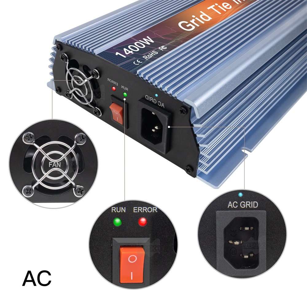 18V 24V 36V 1400W Solar Op Gri - Grid Tie Micro Inverter recensie en prijs